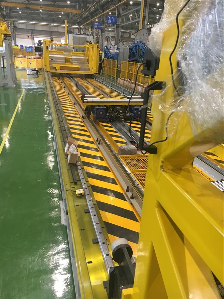 扶梯裝配工裝現(xiàn)場(chǎng)圖3